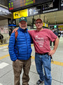 Phil and Brian at Kyoto Station Kyoto Japan 22-12L-_4581