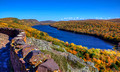 Porcupine Mountains Wilderness State Park in the Fall