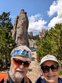 Phil and Linda Cathedral Spires Black Elk Peak Hike Custer State Park 23-6L-_0053