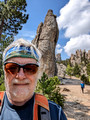 Phil Cathedral Spires Black Elk Peak Hike Custer State Park 23-6P-_0255