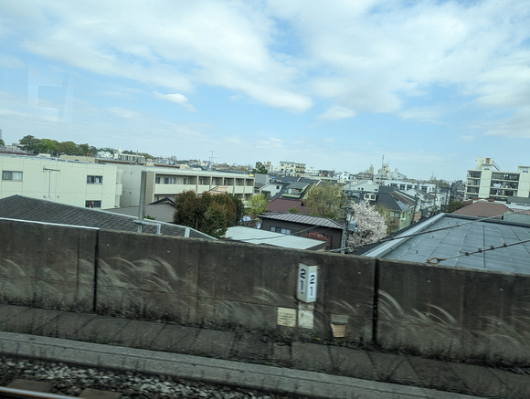 Train to Tachikawa Tokyo , Japan 23-3P-_1743