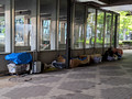 Homeless Encampment near Tokyo Metropolitan Government Building Tokyo, Japan 23-3P-_0047