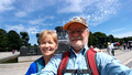Linda and Phil at Vigeland Sculpture Park Oslo Norway 18-6L-_1129
