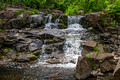 Waterfall Superior Hiking Trail Duluth Minnesota 17-6-01384