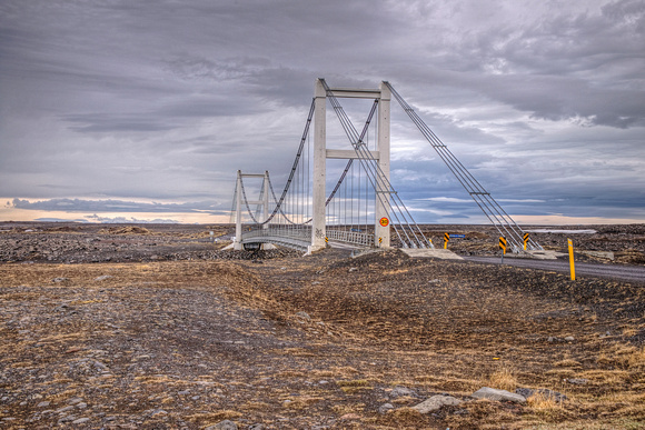 Bridge over Jokulsa a Fjollum River Iceland 16-6-_2090