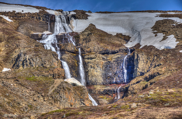 Waterfall on Ring Road West of  Egilsstaðir Iceland 16-6-_2055