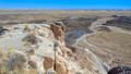 Blue Mesa Painted Desert Petrified Forest National Park 18-4L-_0460a