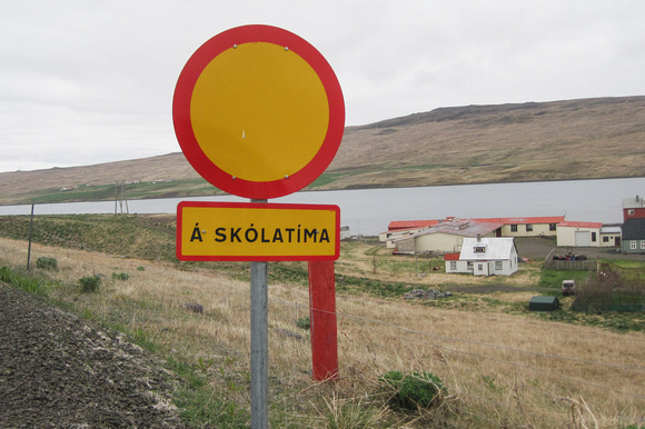 School Sigh Highway 68 Iceland 16-L6-_6012a
