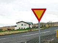 Yield Sign Highway 68 Iceland 16-L6-_6014a