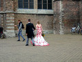 Bride and Groom at the New Church Delft Netherlands 19-5-_1557