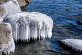 Ice and Rocks Brighton Beach Duluth Minnesota 17-3-0498