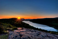Sunrise - Lake of the Clouds - Porcupine Mountains Wilderness State Park 09-100- 021_20_19