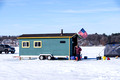 Ice Fishing House Dunn County Fish and Game Ice fishing contest 23-2-00207