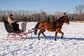 Northwoods Harness Club Sleigh and Cutter Rally Ashland  17-1-2321
