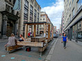Communal Table Oslo Street Scenes Oslo Norway 18-7P-_0088