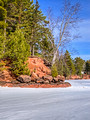 Brown Stone Formations Chequamegon Bay Washburn Wisconsin 17-2-2499