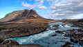 Mount Burfell  and Trollkonuhlaup Falls Iceland 16-L6-_7403a