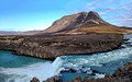 Mount Burfell  and Trollkonuhlaup Falls Iceland 16-L6-_7404a
