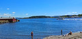 Beach Hovedøya Oslo Norway 18-6L-_1313