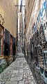 Alley of Mårten Trotzig Old Town Stockholm Sweden 17-4L-_8578