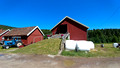 Farm along Forest walk in Nordmarka from Sognsvann lake to Hammeren via Ullevalseter Oslo Norway 18-6L-_1045