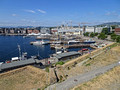 View of Cruise Terminal from Akershus Fortress Oslo Norway 18-7P-_1603