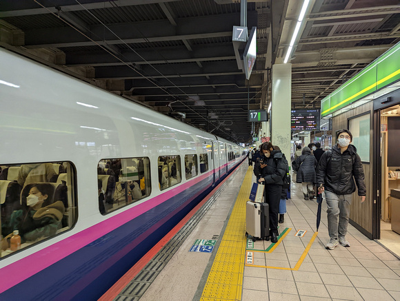 Shinkansen Train Omiya Station Tokyo 22-12P-_5188