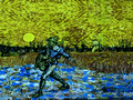 Immersive Van Gogh Exhibition, Kadokawa Cultural Museum, Tokorozawa, Japan 22-12L-_3562